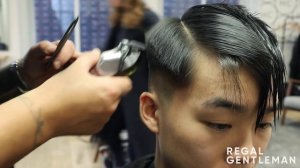 Textured Fringe Fade Haircut For Asian Hair | Asian Mens Hairstyle