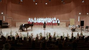 Музыка Ц. Кюи, слова Ф. Тютчева «Майский день». Средний хор «Радуга» п/р Наумовой С.В.