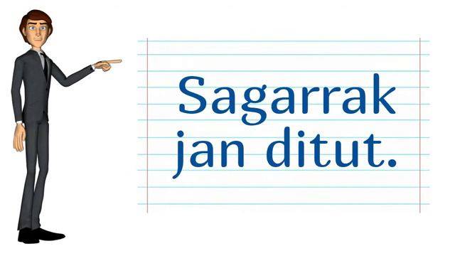 Баскский язык. Функции абсолютного падежа. смотреть онлайн