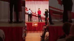 Осенних листьев танец - День учителя  в 12 школе 04.10.2019г