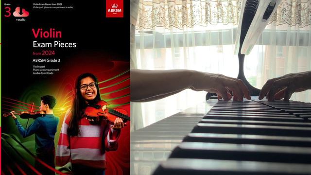 Piano Accom ABRSM Violin Exam Pieces from 2024 - Grade 3 A:1  63