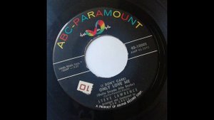 Steve Lawrence - Only Love Me (I Don't Care) (ABC - PARAMOUNT)