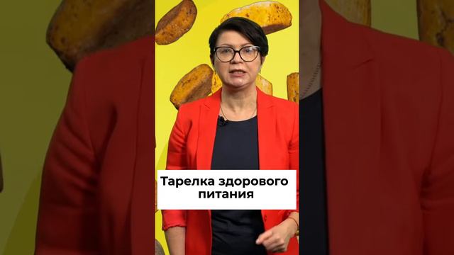 Как составить тарелку здорового питания_ #здоро