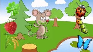 Дикие животные  для детей от Матвея. Что кушают дикие животные. Медведь, волк, лиса, заяц, мышь.