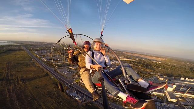 Параплан в Челябинске. Полёты на параплане смотреть онлайн
