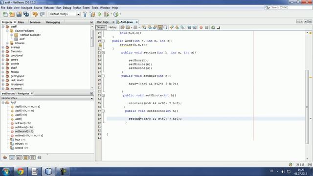 Java Programming Tutorials by Özcan Candağ - 36 | set and get methods
