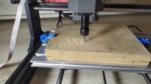 Тест гравировки фанеры на ЧПУ Alfawise C10 Pro (cnc 3018 pro)