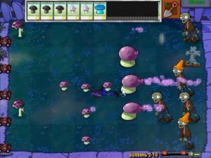 Plants vs Zombies / Adventure 1 Night 10 / Растения против Зомби / Прохождение