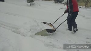 Самодельная лопата для уборки снега