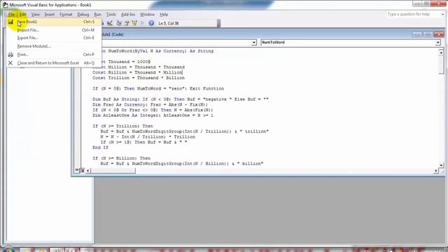 How To Convert Numbers into Words in Excel│नंबरों को शब्दों में कनवर्ट कैसे करें