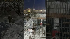 Прогрев бетона. Крепление провода ПНСВ к холодным концам