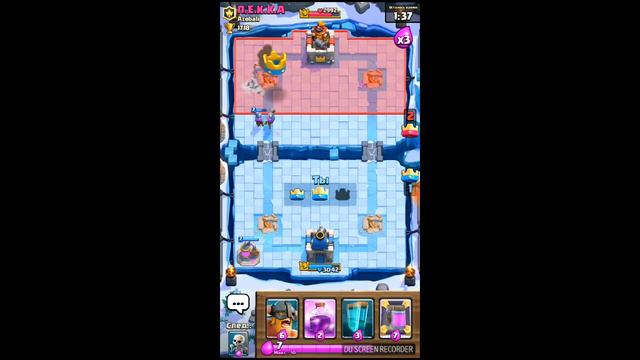 ЖЕСТЬ!!! Сделали СПАМ мушкетёров на 3х эликсире в игре Clash Royale | Clach Royale #1 смотреть онлайн