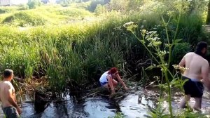 Как я рыбу руками ловила.