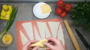 К чаю! Топ рецептов из слоеного теста! Очень просто и быстро!