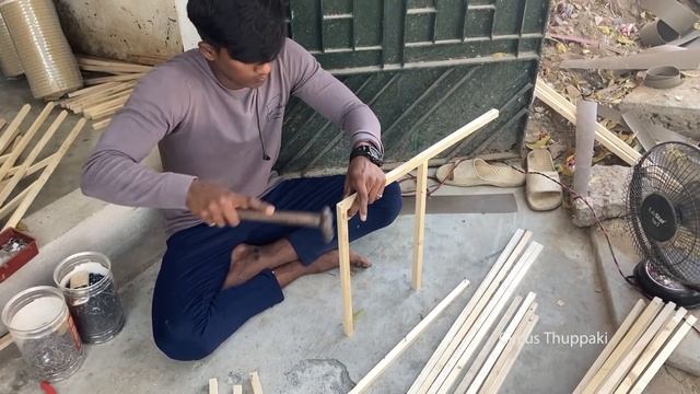 5 Feet, 2300rs /31$ Wooden Bird Cage Making in Asia's biggest Pet Market| Kolathur Fish Market