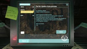 SOMA - Site Upsilon: Log Into Computer as Carl Semken Power Manager & Status Event Log Gameplay PS4