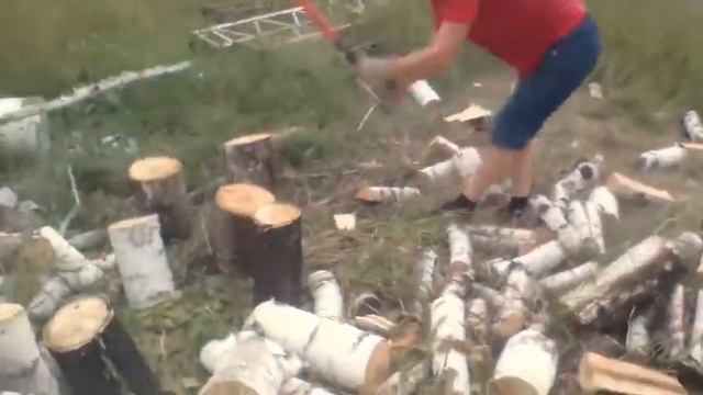 Круглая дровяница. смотреть онлайн