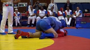 MOUKNAJ Mustapha (MAR) vs BENCHIKH Bilal (ALG). African SAMBO Championships 2023