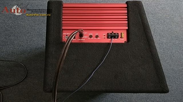 Обзор активный сабвуфер Ural AS-D12A Black Hurricane. Распаковка и включение саба Урал смотреть онлайн