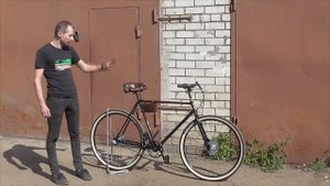 Советский велосипед ПВЗ 10В с планетаркой и роллерными тормозами