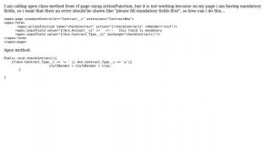 I am calling apex class method from vf page using actionFunction , but it is not working because...