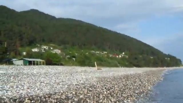 Район Белые скалы в Цандрипше.Абхазия смотреть онлайн