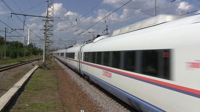 Скоростной поезд "Сапсан" Санкт-Петербург — Москва