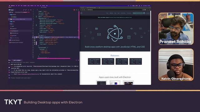 Building desktop apps with Electron with Praneet Rohida