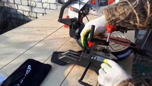 обзор торцовочной пилы ЗУБР