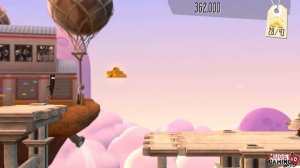 bit trip Runner 2 Walkthrough Gameplay Perfect Run [HD] Level 1-4 A Windy Interlude