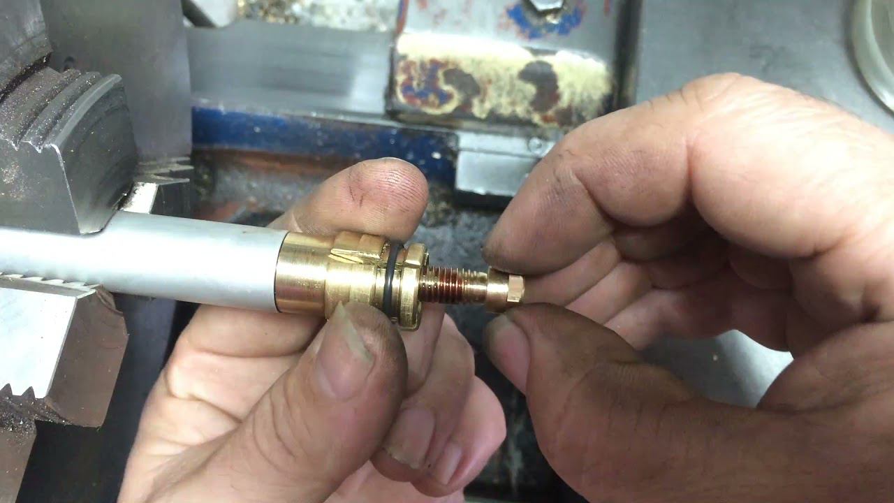 Изготовление распорной штанги для лазерного нивелира. 3 часть. смотреть онлайн