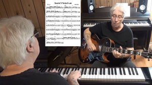 Dance Me To The End Of Love - Jazz guitar & piano cover ( Leonard Cohen )