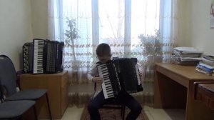 Фомичев Кирилл («Карело-финская полька» обр. Б.Тихонова, Е.Дербенко «Полька-интермеццо»)