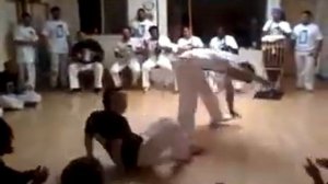 Capoeira first fall