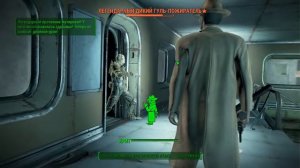 FALLOUT 4 1080p60 "Мед-Тек Рисерч" Part 2 "Маккриди дает пароль к компьтеру больницы"