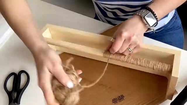 Мастер-класс полка в стиле сканди, boho смотреть онлайн