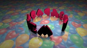 Футаж Поздравляем!3D надпись 1080p footage congratulations 3D inscription