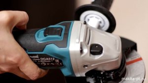 Makita DGA512Z Аккумуляторная УШМ от Макита | Обзор, комплектация, характеристики