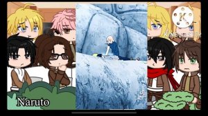 Aot react to y/n || Attack on titan