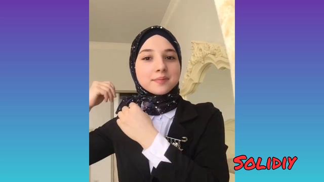 10 способ завязывать шарф ,платок Хиджаб