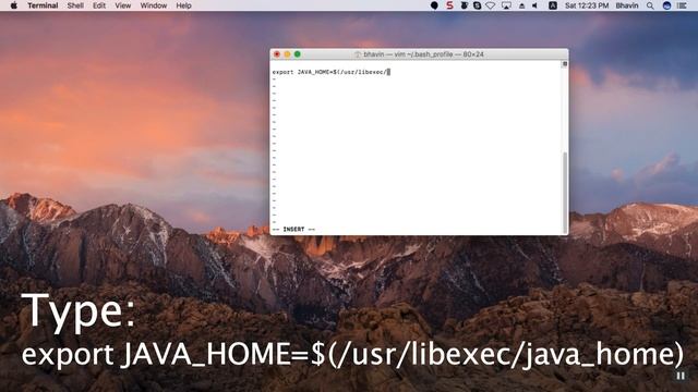 How to set JAVA_HOME path in Mac OS X or later смотреть онлайн