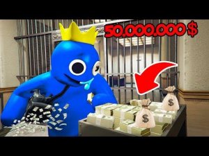 ЧТО БУДЕТ ЕСЛИ РАДУЖНЫЕ ДРУЗЬЯ ОГРАБЯТ БАНК В ГТА 5 МОДЫ ОБЗОР МОДА GTA 5 ИГРЫ ВИДЕО MODS