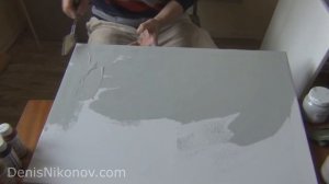 Как загрунтовать холст