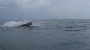 Trident 450 - Ходовые испытания в финском заливе. Tallinn, Estonia