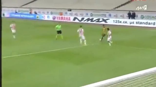 Petros Mantalos Goal HD Olympiacos 0 1 AEK Athens 17 05 2016 смотреть онлайн