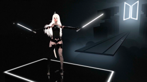 A2 from game NieR Automata in Beat Saber - Ethyria - God Sees All