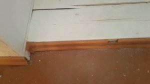 ПЛАСТИКОВЫЙ ПОРОГ через несколько лет. Порог на балконную дверь. Окна пвх.