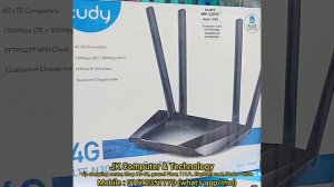 Cudy 4G Sim Router LT400.