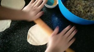 Самса с мясом и картошкой