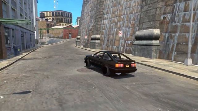 Toyota AE86 STR 1986 машина для GTA 4 смотреть онлайн